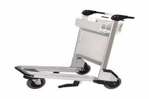 Stainless steel customized handle airport landside trolley