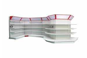 Most stylish steel metal display used supermarket shelf