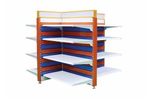 New Proactive supermarket wall shelves for goods promotion