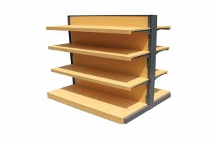  removeable steel gondola advertising supermarket storage equipment