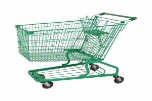 210L German best selling Escalator supermarket shopping carts