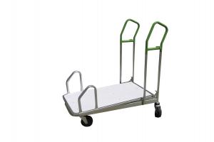metal steel hand warehouse housekeeping trolleys