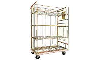 ISO Certificated Durable Folding Metal Logistic Roll Container