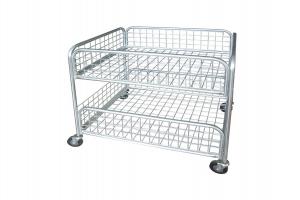  supermarket plastic foldable small shopping basket with handle