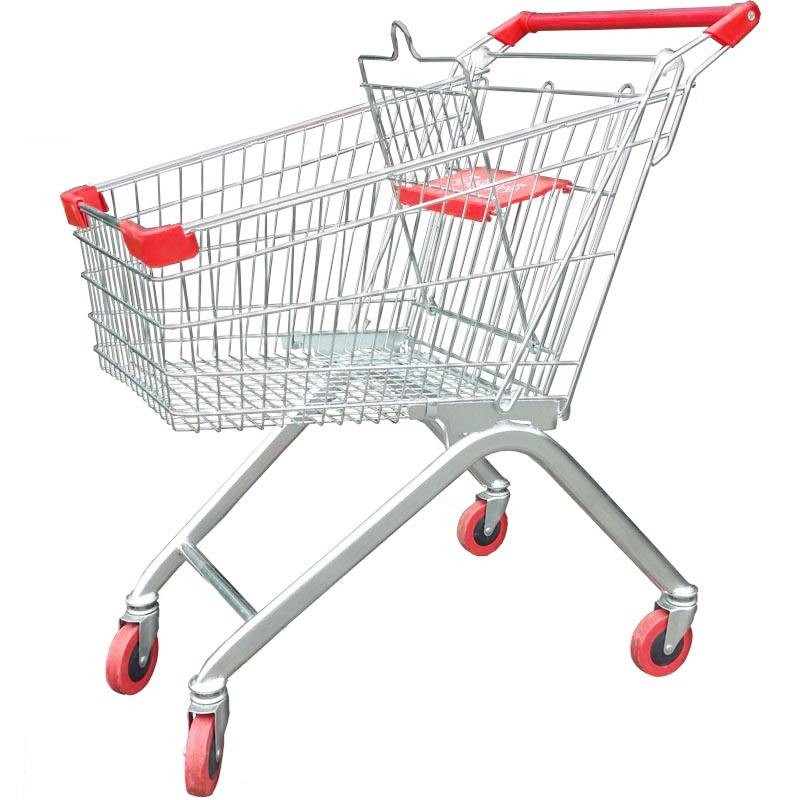 supermarket shelves